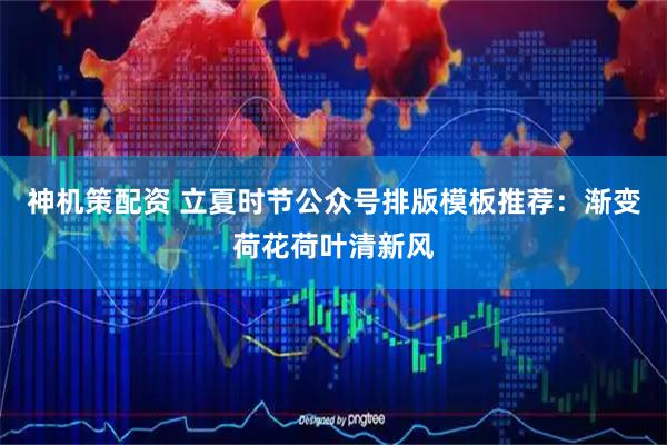 神机策配资 立夏时节公众号排版模板推荐：渐变荷花荷叶清新风